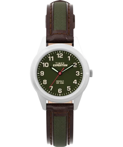 Expedition Field Mini 26mm Leather Strap Watch